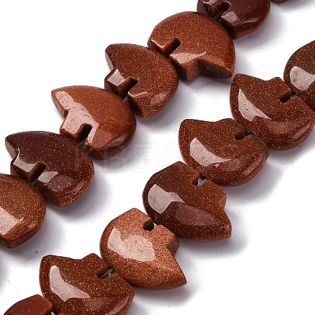 Synthetic Goldstone Beads Strands G-F783-G07-01-1
