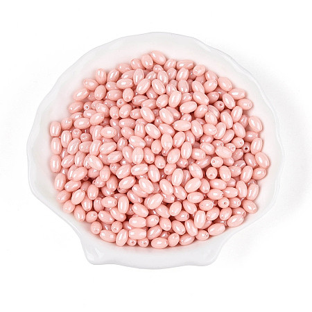 Opaque Colours Luster Glass Seed Beads SEED-N008-02A-06-1