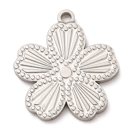 Non-Tarnish 304 Stainless Steel Pendants STAS-E199-04P-1
