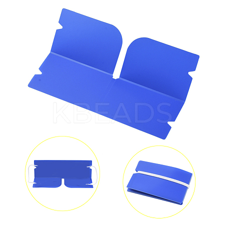 Portable Foldable Plastic Mouth Cover Storage Clip Organizer AJEW-E034-71A-1