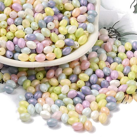 Baking Paint Glass Seed Beads SEED-C004-04E-1
