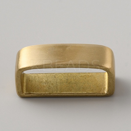 Brass Loop Keepers KK-WH0031-62B-1