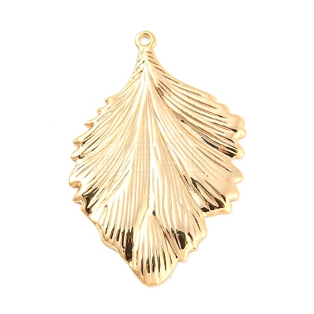 Rack Plating Brass Pendants KK-M261-18G-1