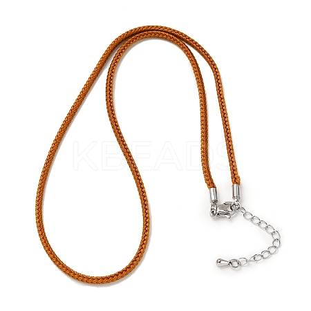 2.5MM Nylon Braided Cord Necklace Making FIND-G095-01P-19-1