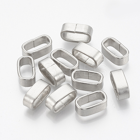 Non-Tarnish 304 Stainless Steel Slide Charm LS-X-STAS-T031-06-1