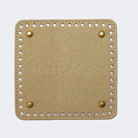 PU Imitation Leather Bag Bottoms DIY-H002-1G-1
