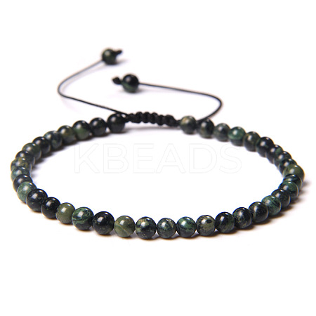 Adjustable Women's Rhyolite Jasper Beaded Bracelet LS-CN3407-4-1