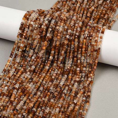 Natural Yellow Quartz Beads Strands G-RM2025-C31-B-1