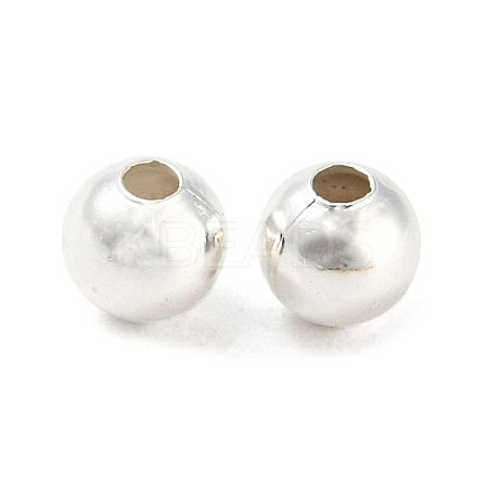 Brass Smooth Round Beads EC400-2S-1