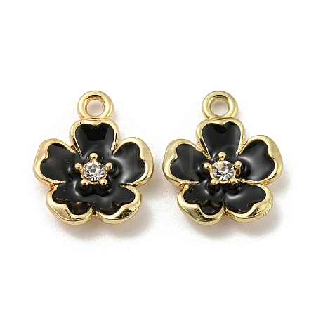 Alloy Enamel Pendants ENAM-D063-01G-07-1