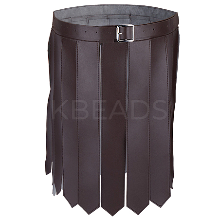 PU Leather Roman Belt Skirt AJEW-WH20033-120B-1