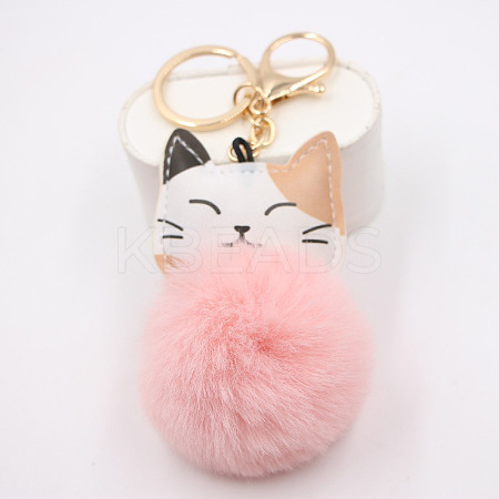 Cute Cat Keychain Plush Pendant for Bags and Wallets ST5180241-1