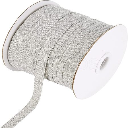 Cotton Twill Tape Ribbons OCOR-WH0058-35B-1