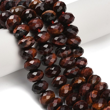 Natural Red Tiger Eye Beads Strands G-C259-A01-6x10mm-01-1