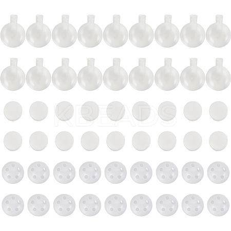 54Pcs 3 Styles Rattle Balls Inserts AJEW-GO0002-25-1