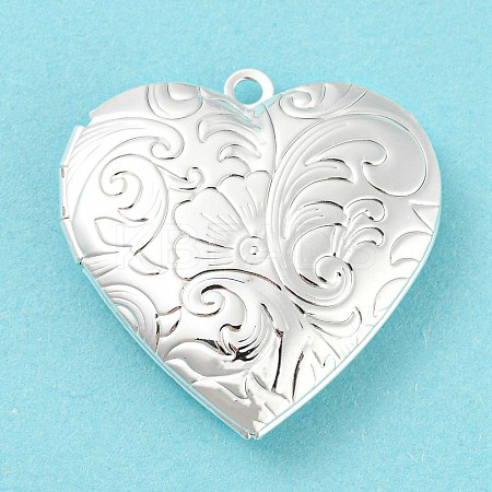 Brass Locket Pendants LS-KK-M263-01S-1