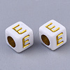 Plating Acrylic Beads LS-X-SACR-S297-09E-2