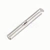 Iron Slide On End Clasp Tubes IFIN-R212-3.0cm-P-2