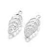 Tarnish Resistant 316 Stainless Steel Charms STAS-F160-33P-2