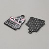 Zinc Alloy Enamel Pendants ENAM-CJC0021-20A-2
