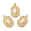 Natural White Jade Pendants STAS-P380-23G-01-1