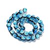Handmade Silver Foil Glass Beads LAMP-A001-G03-10mm-4
