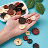 4-Hole Wooden Buttons BUTT-TA0001-06-7