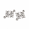 201 Stainless Steel Connector Charms STAS-K251-097P-2