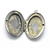 Brass Locket Pendants X-KK-F717-08AB-NR-3
