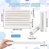 7-Slot Wooden Place Card Display Stands ODIS-WH0029-52D-2