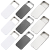 9Pcs 3 Colors Slide Top Tinplate Trinket Storage Boxes CON-CP0001-016D-6
