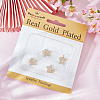 6Pcs Brass Micro Pave Cubic Zirconia Charms KK-BBC0016-80A-6