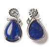 Natural Lapis Lazuli Pendants G-A031-02P-08-2