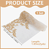 2 Yards Polyester Embroidery Flower Lace Trim DIY-WH0661-27C-2