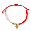 304 Stainless Steel Charm Bracelets PB8493-1-5