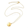 304 Stainless Steel Clear Cubic Zirconia Constellation Pendant Necklaces NJEW-R021-02G-12-4
