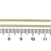 2mm Rack Plating Brass Herringbone Chain Necklaces for Women Men MAK-L044-20G-5