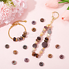 20Pcs Natural Indian Agate European Beads G-SP0001-01B-01-4