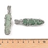 Natural Green Aventurine Pendants G-K338-28P-05-3