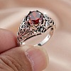 Alloy and Rhinestone Finger Rings for Women FS-WG94321-02-2