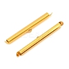 Iron Slide On End Clasp Tubes IFIN-R212-4.0cm-G-2
