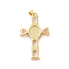 Rack Plating Brass Pendants KK-D087-16G-03-2