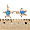 Synthetic Opal Pendants KK-E114-03RG-3