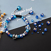Electroplate Glass Beads Strands EGLA-TA0001-03C-9