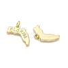 Brass Pendants KK-D229-22D-G-2