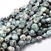 Natural Larimar Nuggets Beads Strands G-E271-128-1
