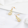 1 Pair Alloy Enamel Dangle Earrings EJEW-LP0007-108B-3