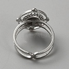 304 Stainless Steel Cuff Ring Findings FIND-WH0148-125B-P-2
