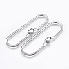 Tarnish Resistant 304 Stainless Steel European Style Chains Bracelet Making X-STAS-E428-10A-P-3