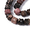 Natural Rhodonite Beads Strands G-N353-06A-10-4